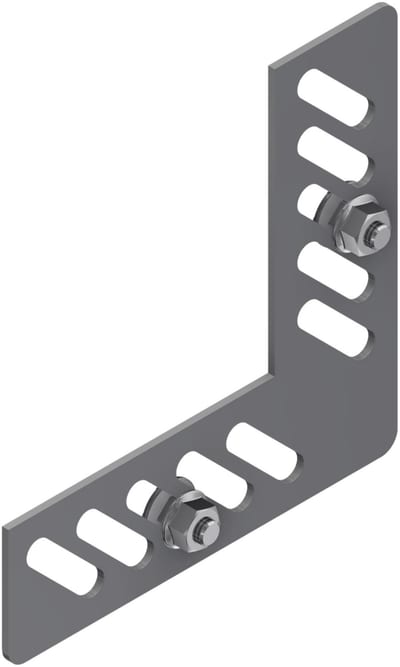 Øglænd System SPBE40 Splice Angle, Stainless Steel
