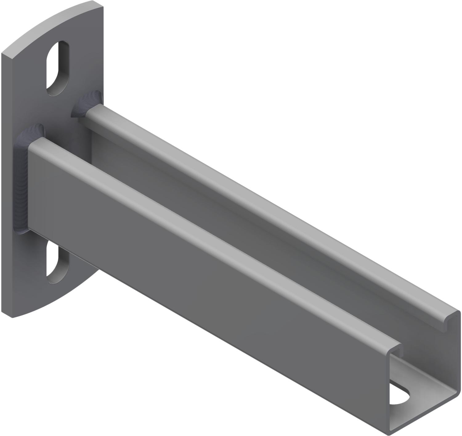 Øglænd System UNO Cantilever Arm, 200 mm, Stainless Steel