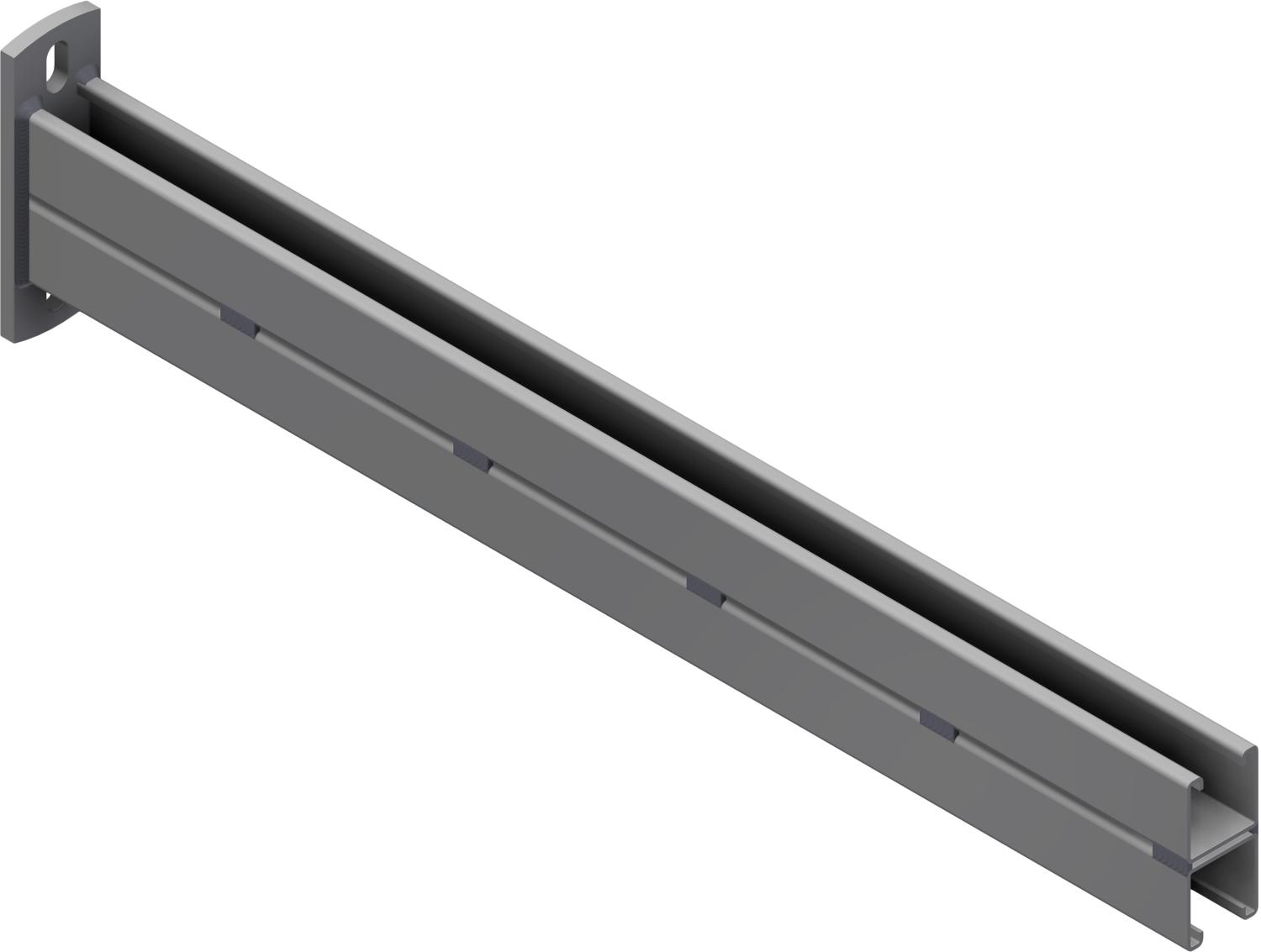 Øglænd System UNO Cantilever Arm, 600 mm, Stainless Steel