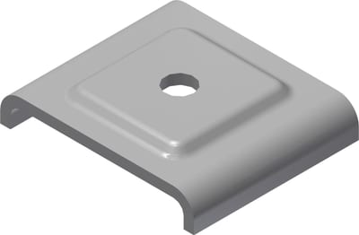 Øglænd System UNO Square Washer, Stainless Steel