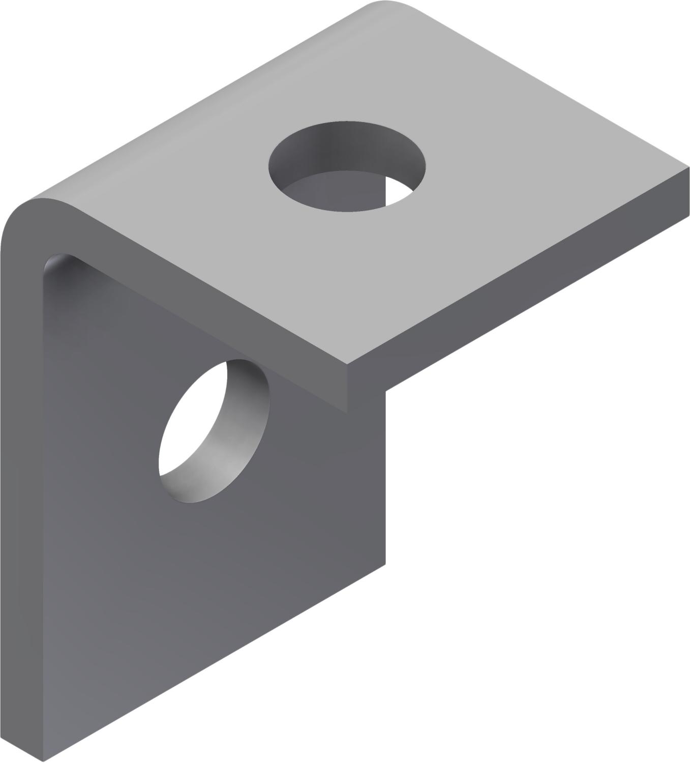 Øglænd System UNO Splice Angle, Stainless Steel