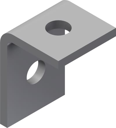 Øglænd System UNO Splice Angle, Stainless Steel
