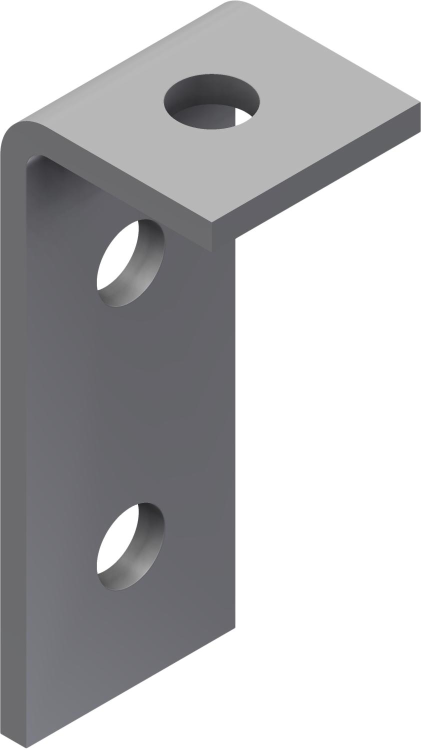 Øglænd System UNO Splice Angle, Stainless Steel