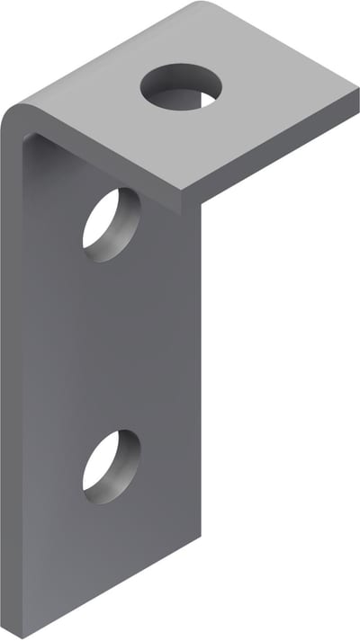 Øglænd System UNO Splice Angle, Stainless Steel