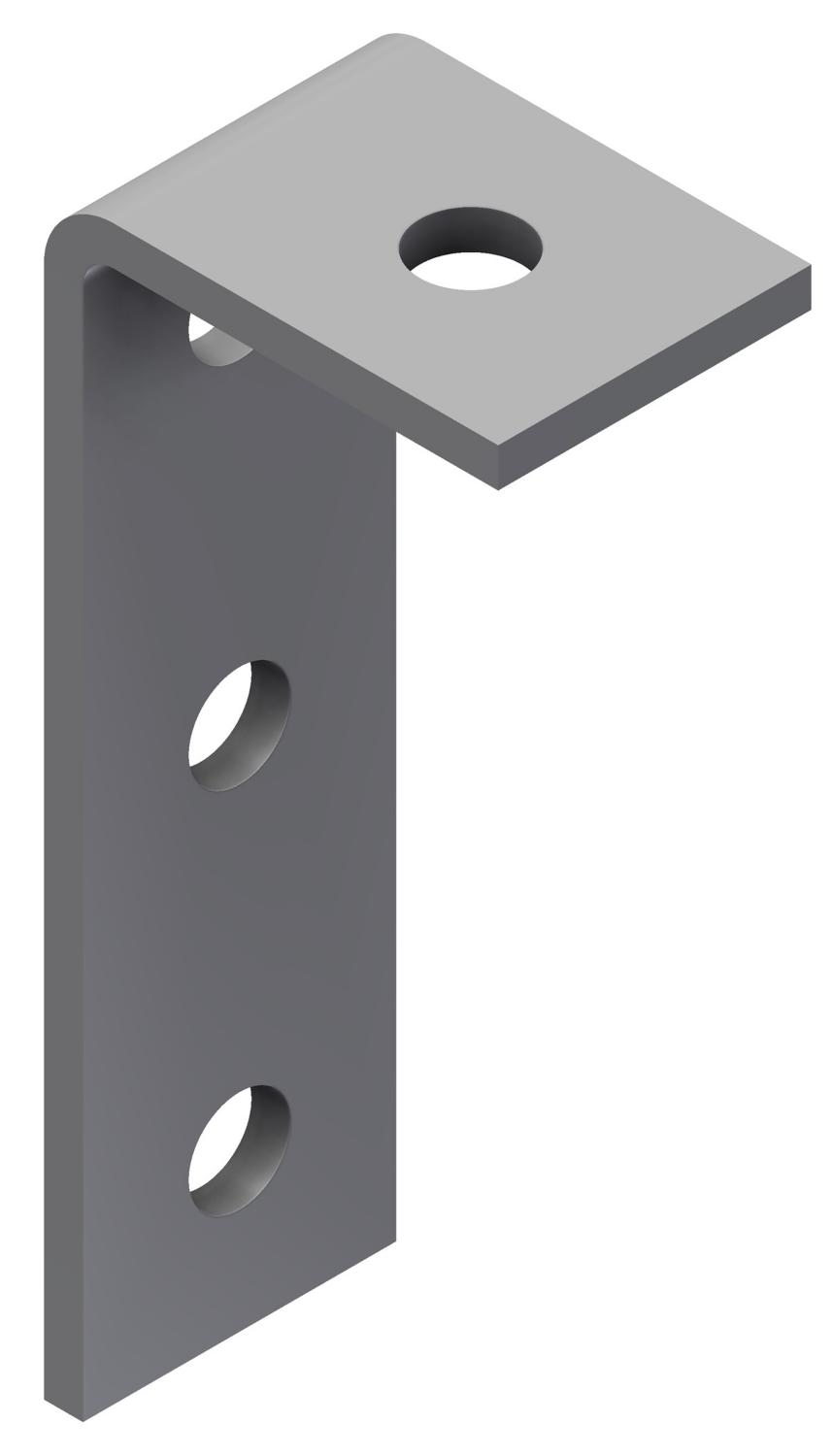 Øglænd System UNO Splice Angle, Stainless Steel