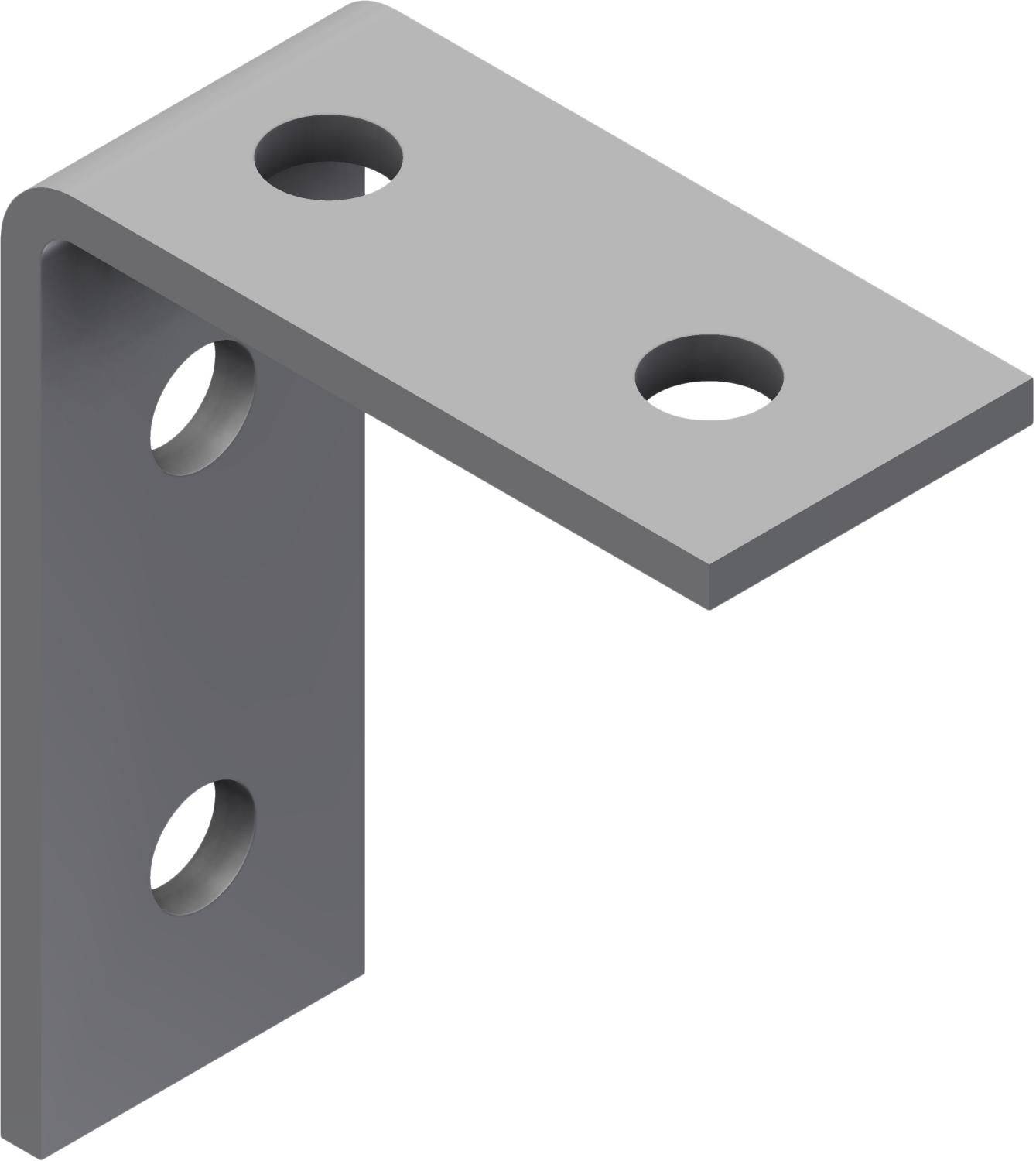 Øglænd System UNO Splice Angle, Stainless Steel
