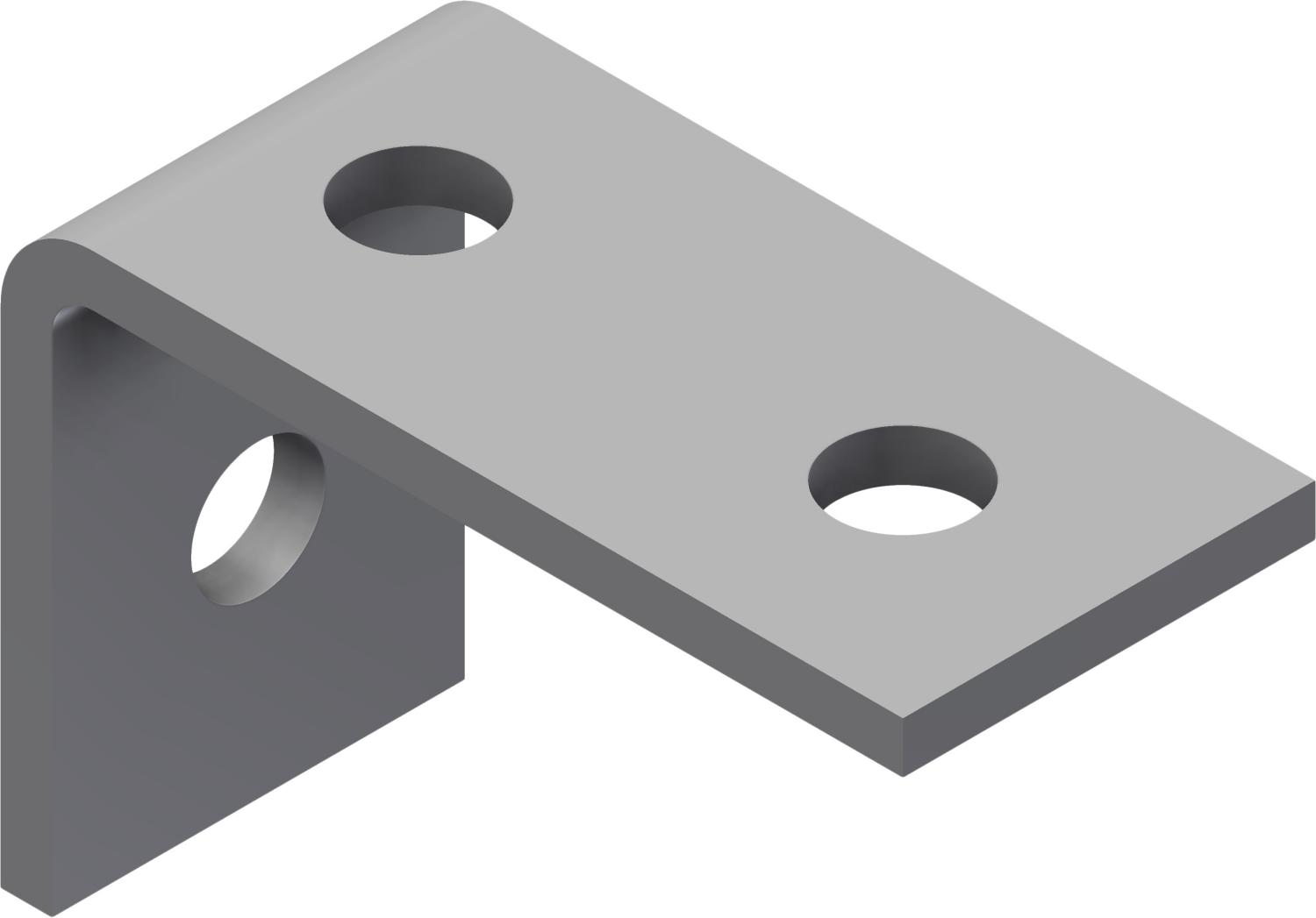 Øglænd System UNO Splice Angle, Stainless Steel