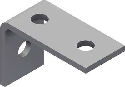 Øglænd System UNO Splice Angle, Stainless Steel