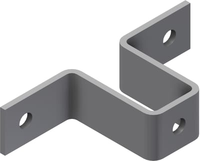 Øglænd System UNO Splice Angle, Stainless Steel