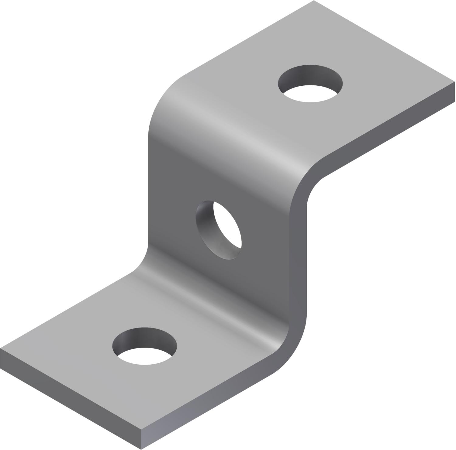 Øglænd System UNO Splice Angle, Stainless Steel