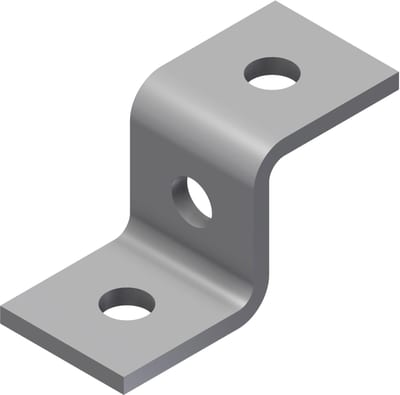 Øglænd System UNO Splice Angle, Stainless Steel