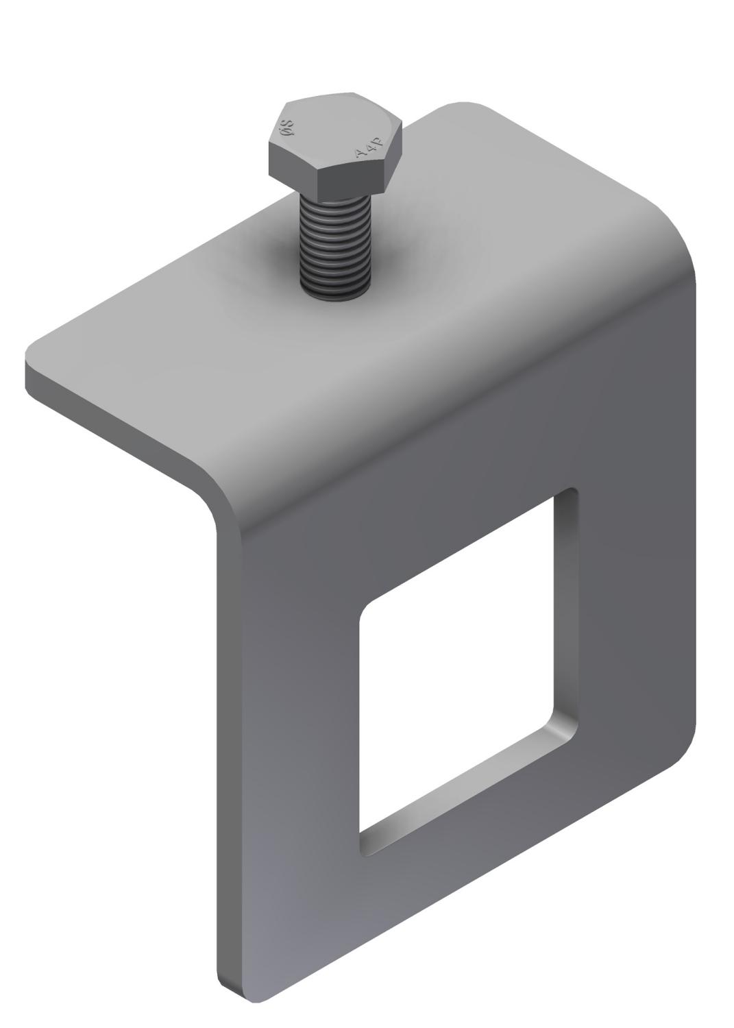 Øglænd System UNO Beam Clamp, Stainless Steel