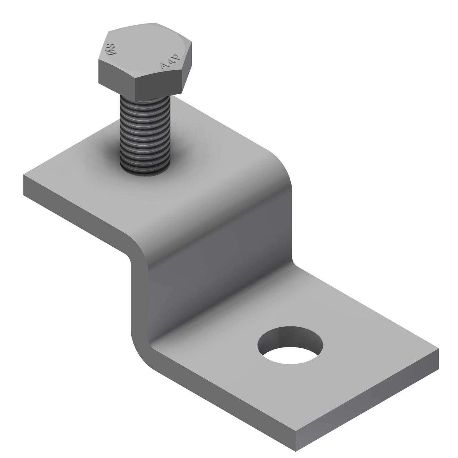 Øglænd System UNO Beam Clamp, Stainless Steel