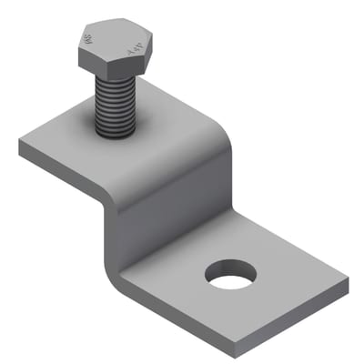 Øglænd System UNO Beam Clamp, Stainless Steel