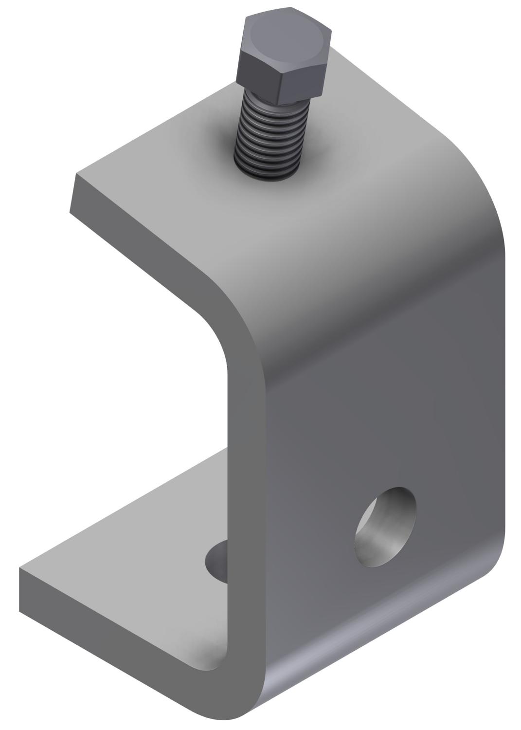 Øglænd System UNO Beam Clamp, Stainless Steel