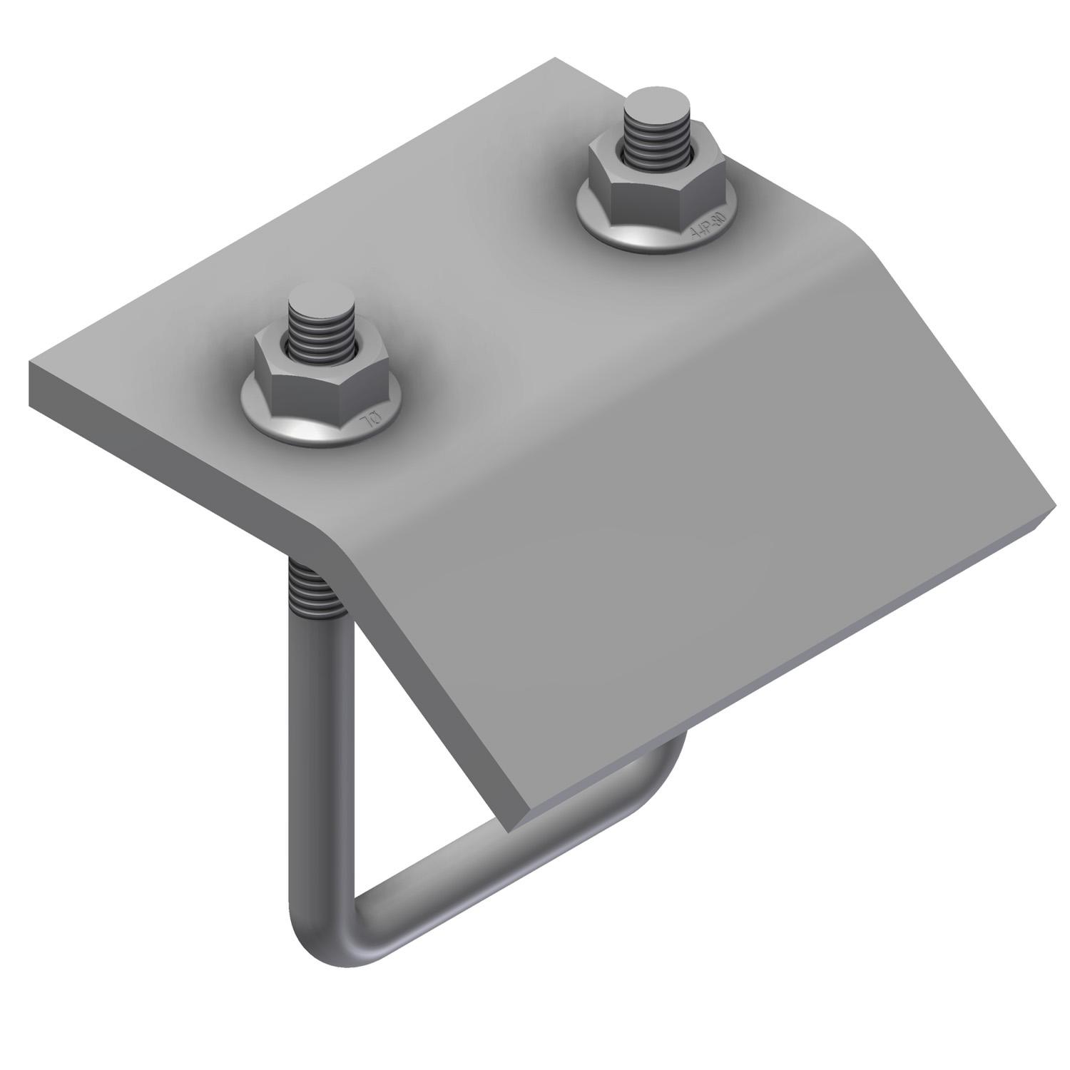 Øglænd System UNO Beam Clamp, Stainless Steel