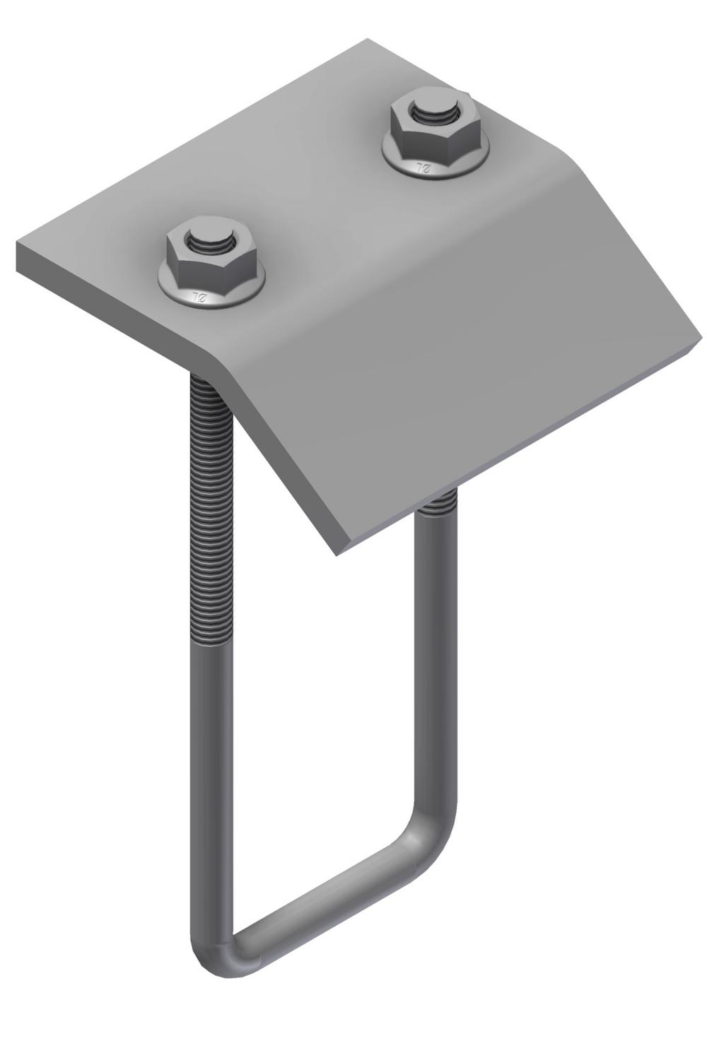 Øglænd System UNO Beam Clamp, Stainless Steel