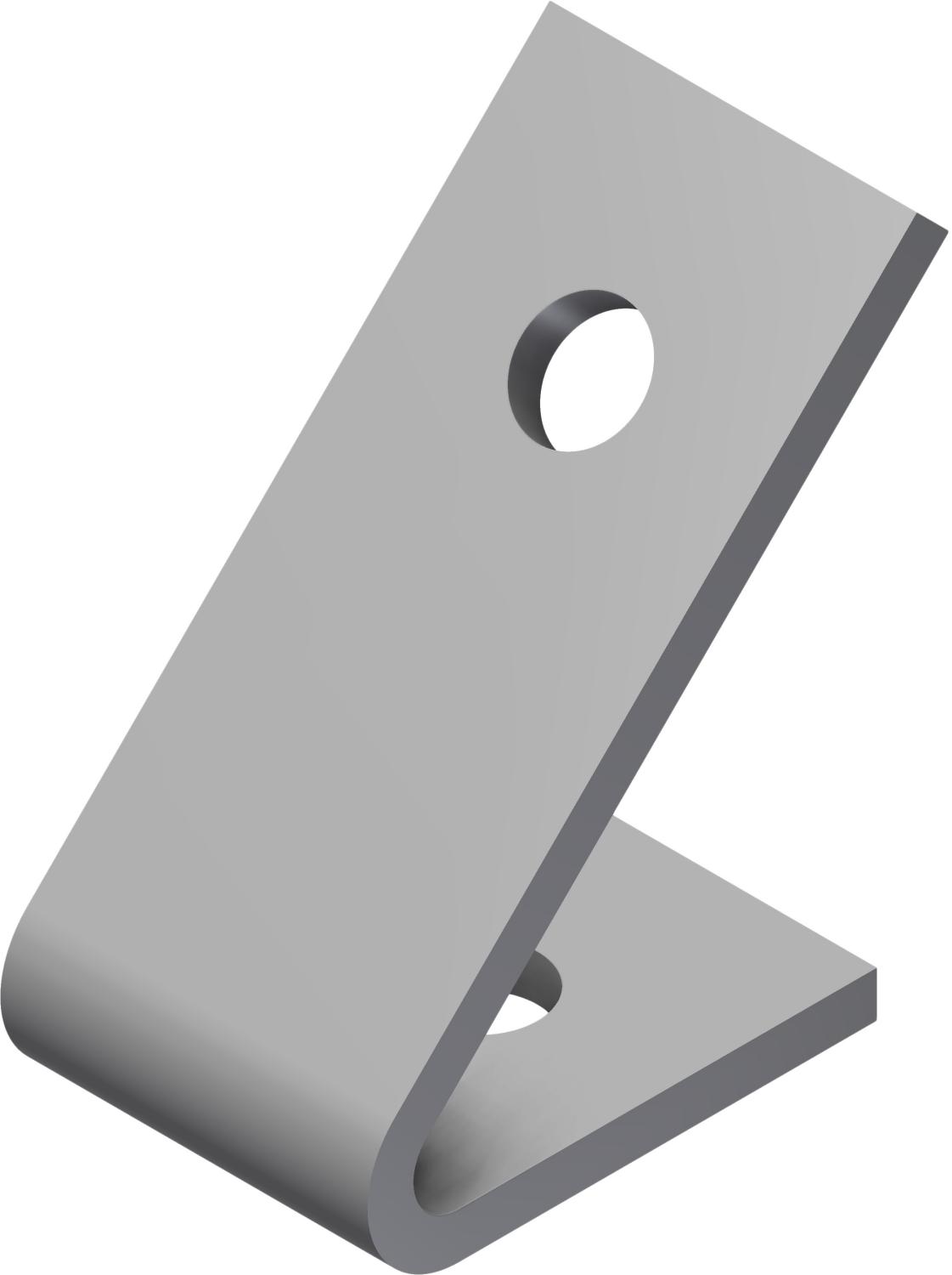 Øglænd System UNO Splice Angle, Stainless Steel