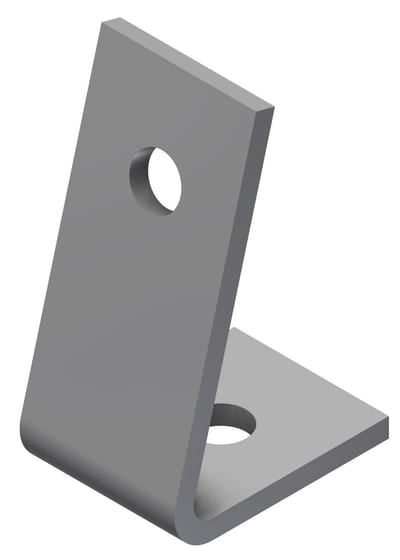 Øglænd System UNO Splice Angle, Stainless Steel