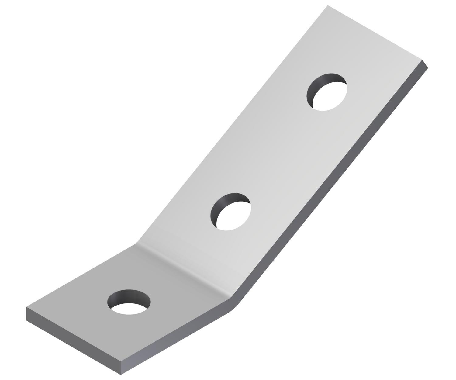 Øglænd System UNO Splice Angle, Stainless Steel