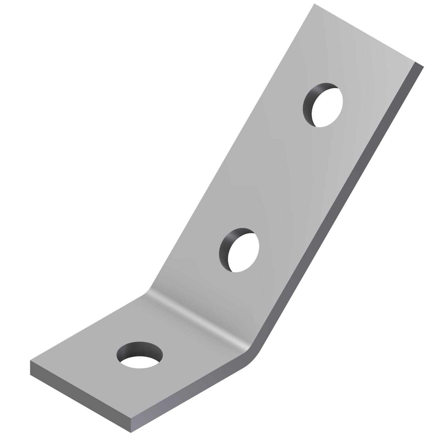 Øglænd System UNO Splice Angle, Stainless Steel