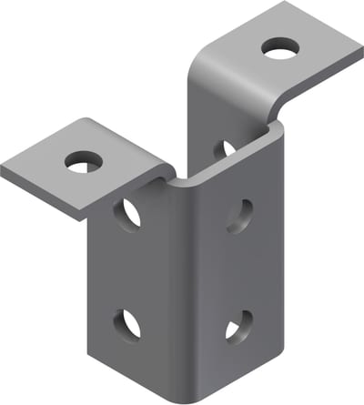 Øglænd System UNO Splice Angle, Stainless Steel