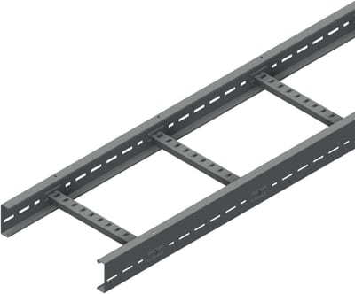 Øglænd System LOE75 Cable Ladder, 300 mm, 3 m, Hot-Dip Galvanised