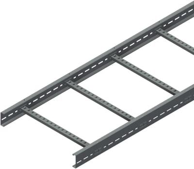 Øglænd System LOE75 Cable Ladder, 500 mm, 3 m, Hot-Dip Galvanised