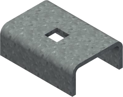 Øglænd System OE Fixing Clamp, 28 mm, M6, Hot-Dip Galvanised