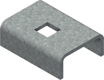Øglænd System OE Fixing Clamp, 28 mm, M8, Hot-Dip Galvanised