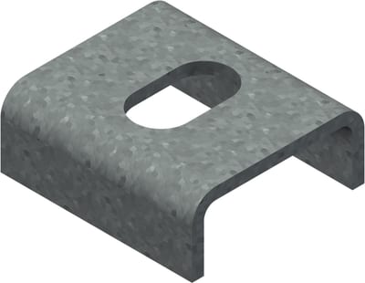 Øglænd System OE Fixing Clamp, 36 mm, M10, Hot-Dip Galvanised
