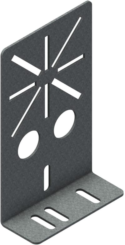 Øglænd System SPB Equipment Bracket, Hot-Dip Galvanised