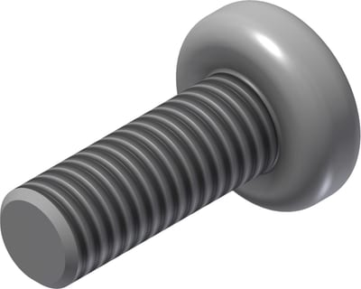 Øglænd System Pan Head Screw, M6 × 16 mm, A4 Stainless