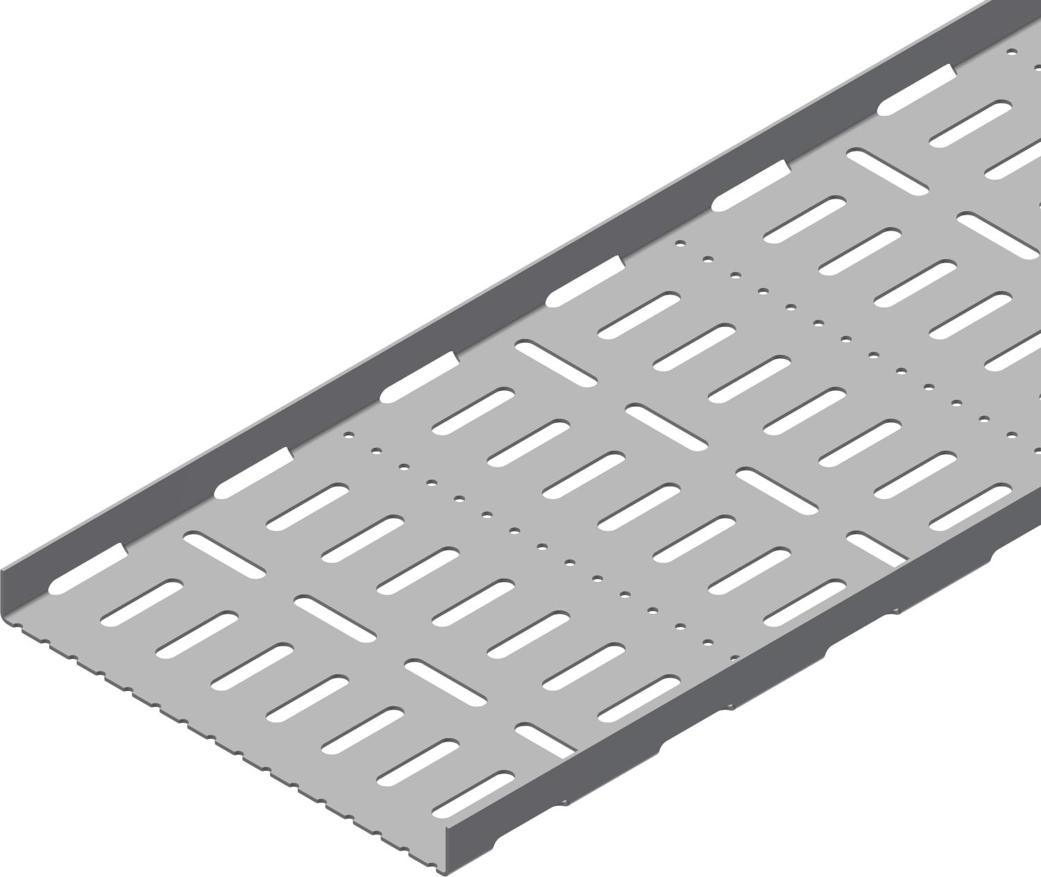 Øglænd System SPBE20 Cable Tray, 200 × 20 mm, 1.5 mm, 3 m, Pre-Galvanised