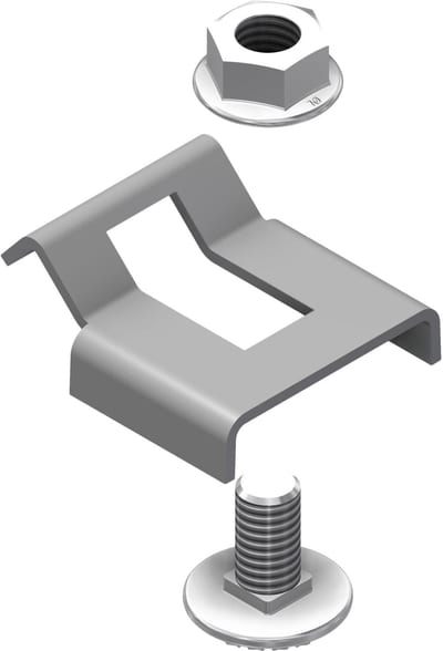 Øglænd System LOE Fixing Clamp, M6, Stainless Steel