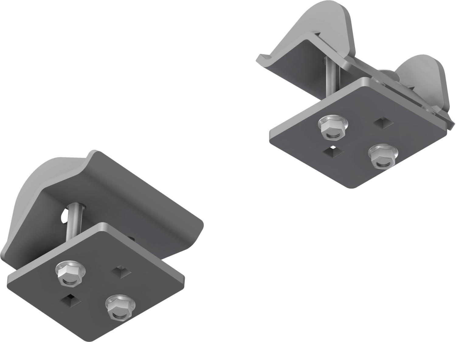 Øglænd System Beam Clamp, Stainless Steel