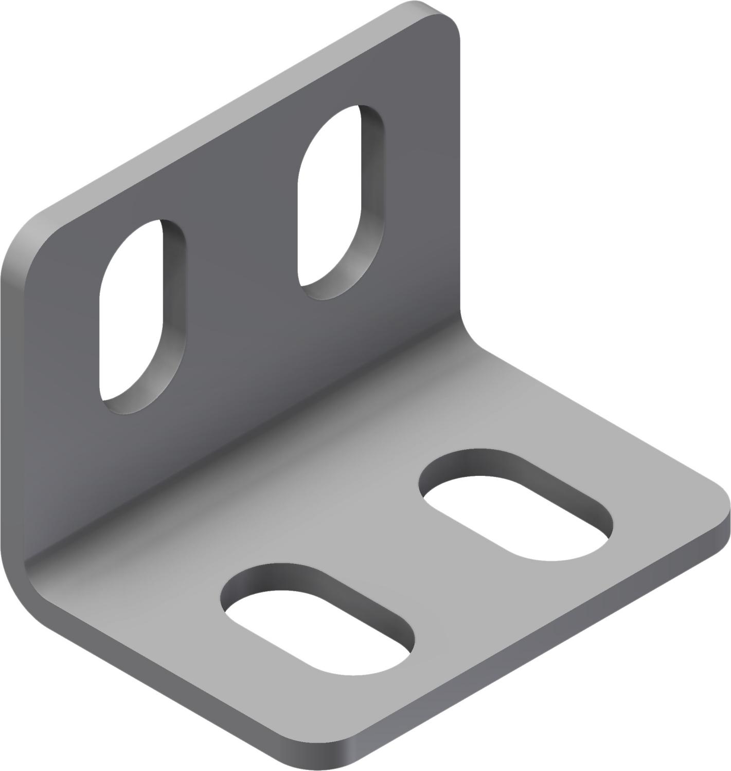 Øglænd System Mekano Angle Bracket, Stainless Steel