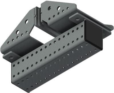 Øglænd System Mekano Beam Clamp, Hot-Dip Galvanised