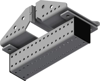 Øglænd System Mekano Beam Clamp, Stainless Steel
