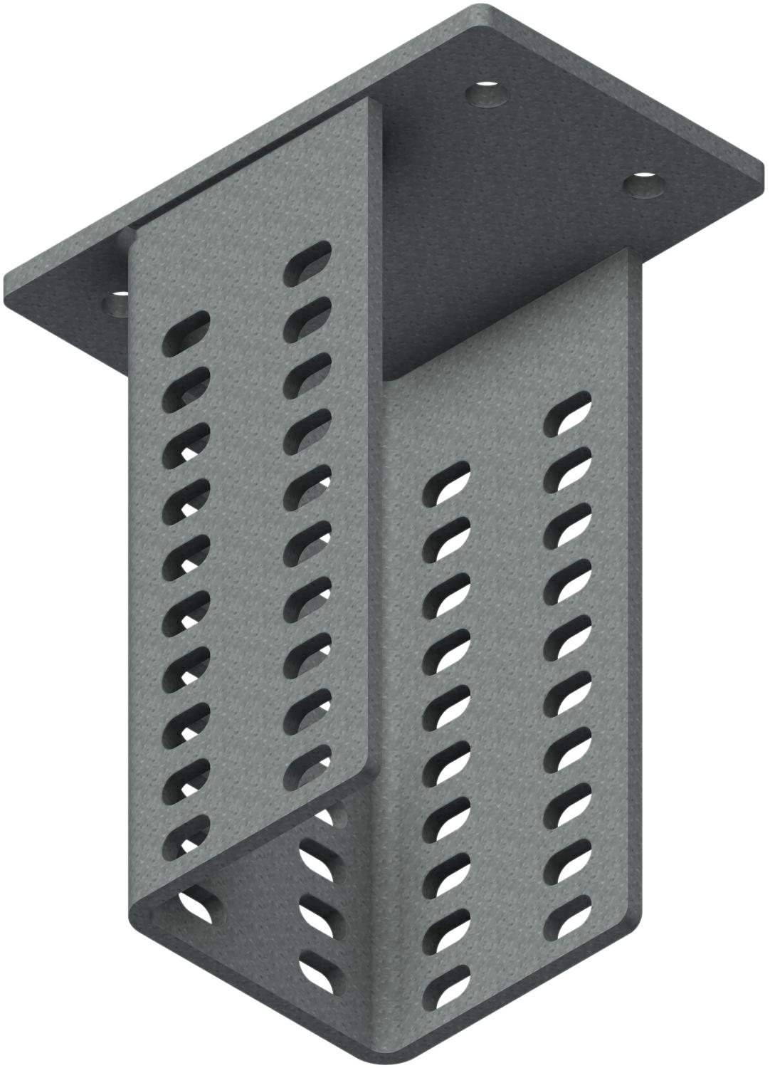 Øglænd System Mekano Starter Bracket, Hot-Dip Galvanised