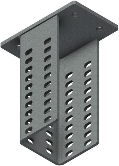 Øglænd System Mekano Starter Bracket, Hot-Dip Galvanised