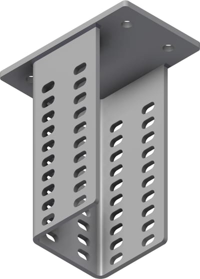 Øglænd System Mekano Starter Bracket, Stainless Steel
