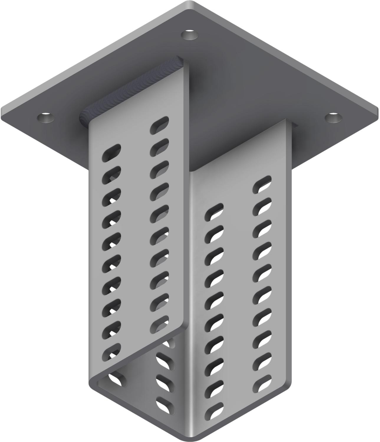 Øglænd System Mekano Starter Bracket, Stainless Steel