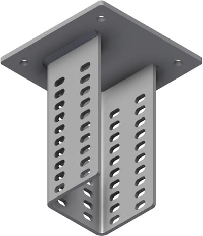 Øglænd System Mekano Starter Bracket, Stainless Steel