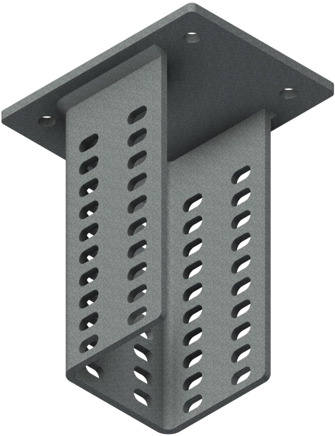 Øglænd System Mekano Starter Bracket, Hot-Dip Galvanised