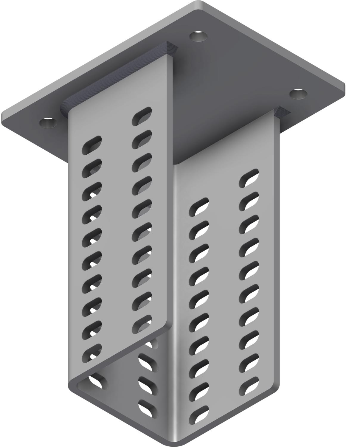 Øglænd System Mekano Starter Bracket, Stainless Steel