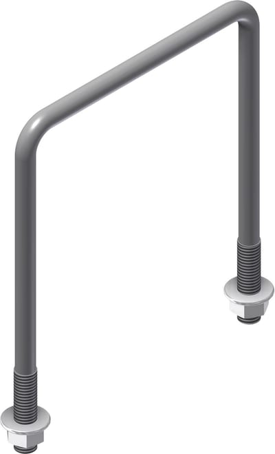 Øglænd System U-Bolt, M10, A4 Stainless