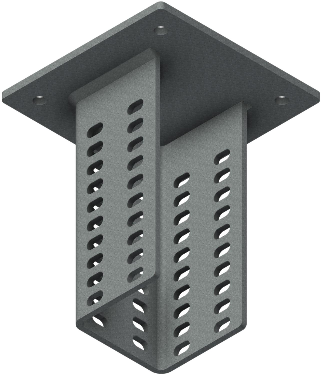 Øglænd System Mekano Starter Bracket, Hot-Dip Galvanised