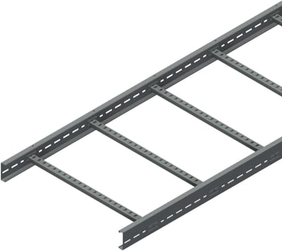 Øglænd System LOE75 Cable Ladder, 600 mm, 3 m, Hot-Dip Galvanised