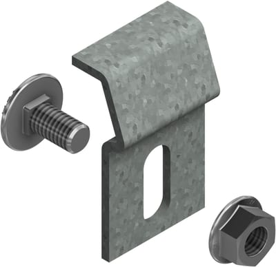 Øglænd System SPB40 Cover Clamp, Hot-Dip Galvanised